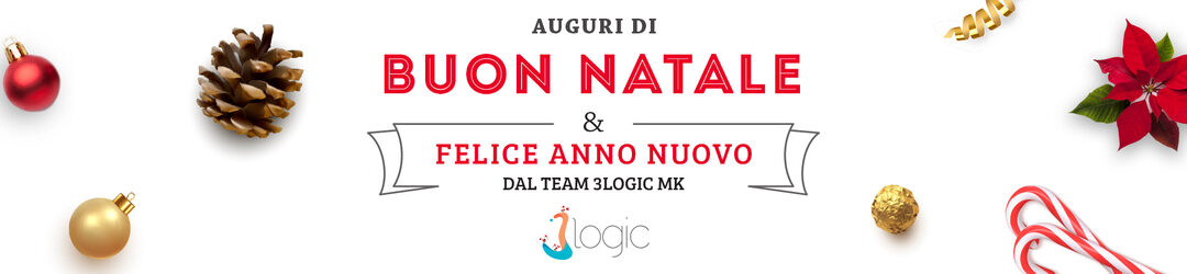 Auguri di buon Natale dal team 3logic